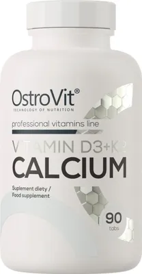 Zdjęcie produktu dla Ostrovit witamina d3 + k2 + wapń BI9142