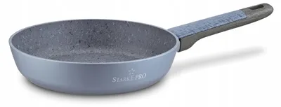 Produktbild von Starke PRO Double Grillpfanne 24cm, marmorbeschichtet, Induktion