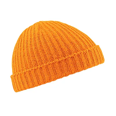 Image de Beechfield Casquette de marin / bonnet d'hiver unie rétro RW246 (taille unique) (Orange)