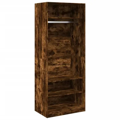 Produktbild von vidaXL Kleiderschrank Räuchereiche 80x50x200 cm Holzwerkstoffs