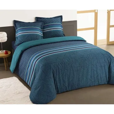 Immagine prodotto di VISION Marco - Set copripiumino 240x220 cm con 2 federe - 100% cotone