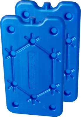 Produktbild von ToCi 2er Set Kühlakku mit je 400 ml | 2 blaue Kühlelemente für die Kühltasche oder Kühlbox | extra flach