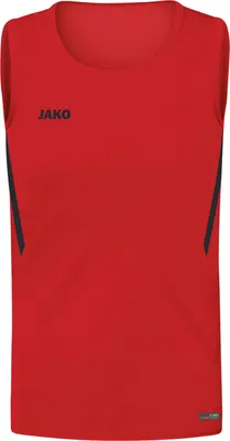 Produktbild von JAKO Kinder Tanktop Challenge, Farbe:rot/schwarz, Größe:140