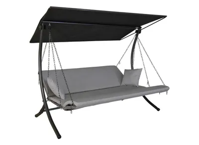 Produktbild von Hollywoodschaukel Luxus Zip granit
