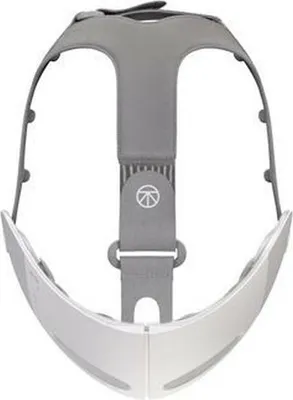Imagen del producto de Máscara facial TheraFace de Therabody con terapia LED y vibración, color blanco