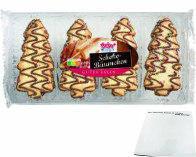 Produktbild von HG Schoko Baumchen (150g Packung) + usy Block