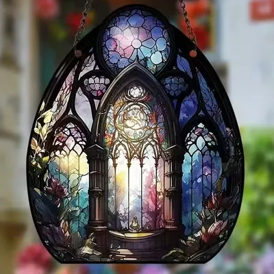 Produktbild von Sonnenfänger - Gothic/Typ4 aus Buntglas KP31576