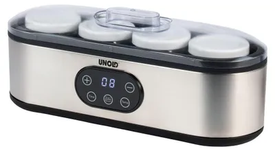 Image de Unold 38726 Yaourtière JOGI, 120 W, 0,72 l, acier inoxydable, noir