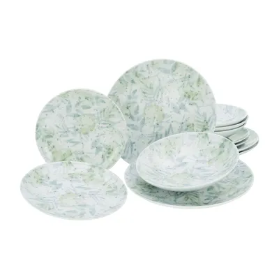 Obrázok produktu pre CreaTable, 25871, Home Tropical, Sada riadu 12-tlg, Porcelán