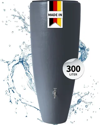 Produktbild von GARANTIA 2in1 Wasserbehälter 300 Liter graphite grey inkl. Pflanzschale