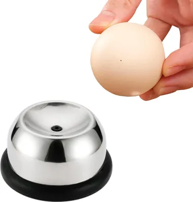 Obrázok produktu pre Píchač na vajcia, poloautomatický, 5.5 cm, nerezová oceľ, na varenie