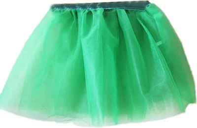 Obrázok produktu pre Tylová sukňa tutu kostým zelená