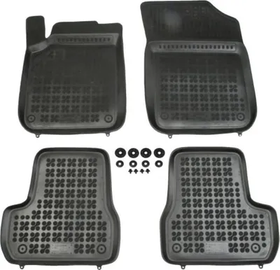 Produktbild von REZAW PLAST Fußmatten Set Gummi für CITROËN C3 II (SC) Vorne+Hinten