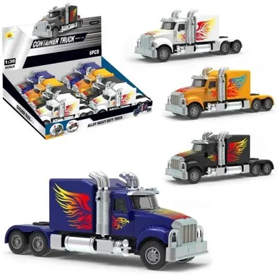 Image de Camion en métal avec lumières et sons MIX - Trifox