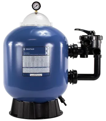 Produktbild von Pentair Sandfilter Triton II Side-Mount 14 m³/h Ø 610 mm Blau