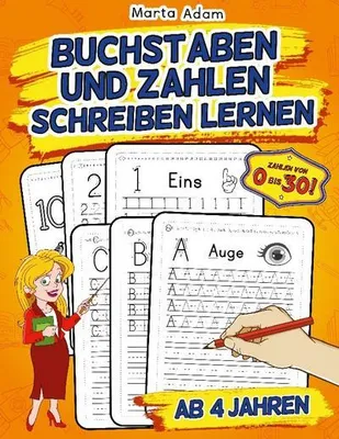 Immagine prodotto di Buchstaben Und Zahlen Schreiben Lernen Ab 4 Jahren