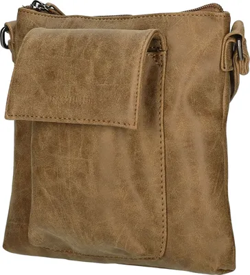 Produktbild von Kleine Damen Tasche Schultertasche Umhängetasche Crossover Bag Handtasche Kamel