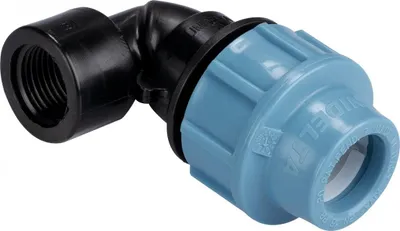 Image de Coude Femelle Pe 20mm Raccord Coudé étanche Pour Pe - Finish