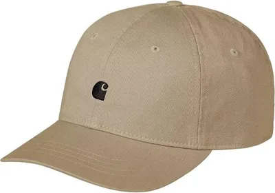 Produktbild von Carhartt WIP Madison Logo Cap Leather / Black .