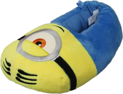 Produktbild von SAMs Uni Hausschuhe Minions , Stuart - Blau Gelb, 41/43