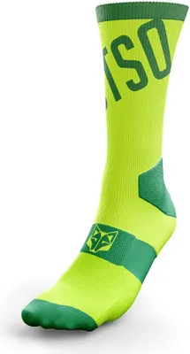 Image de Chaussettes Otso High Cut Fluo Green Jaune EU 40-43 Homme Jaune EU 40-43