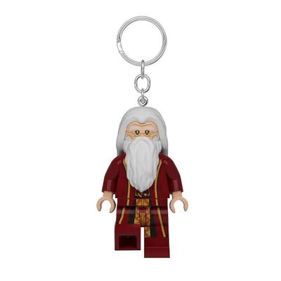 Zdjęcie produktu dla Oświetl swoją magię z brelokiem LEGO® Harry Potter™ Dumbledore™ - unikalnym gadżetem, który ożywi każdą chwilę i doda blasku Twoim kluczom!