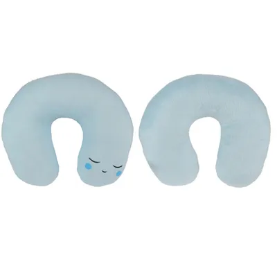Image de Tom & Zoé, coussin nuque bébé voiture 20 cm, bleu