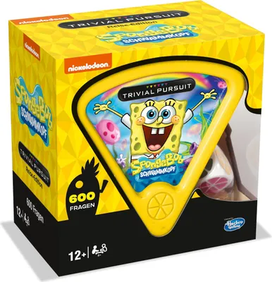 Produktbild von Trivial Pursuit - Spongebob Wissens Spiel Quiz Ratespiel Gesellschaftsspiel deutsch