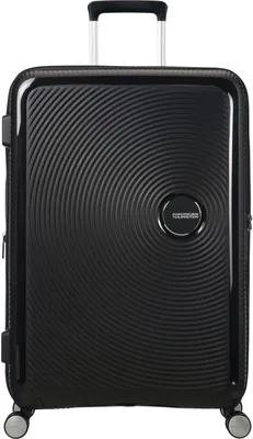 Zdjęcie produktu dla American Tourister Soundbox Spinner EXP 77/28 Large Check-in Rozszerzalny-Walizka na 4 kółkach Bass Black 97/110 L
