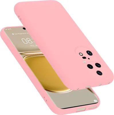Produktbild von Cadorabo Schutzhülle für Huawei P50 PRO Hülle in Rosa Handyhülle Case Cover TPU Etui