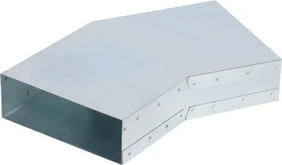 Produktbild von Flachkanal Bogen 30° 150 x 50 mm