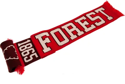 Produktbild von Nottingham Forest FC - Šála TA10676 (jedna velikost) (červená/bílá/hnědá)