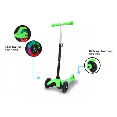 Produktbild von KickLight Scooter grün