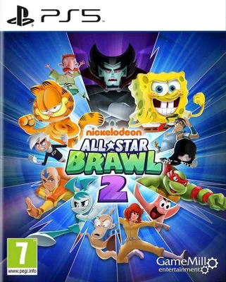 Produktbild von GameMill Entertainment Nickelodeon All-Star Brawl 2, PlayStation 5, Multiplayer-Modus, E10+ (Jeder über 10 Jahre)