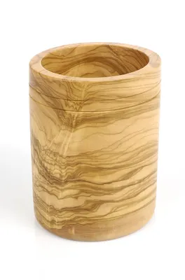 Produktbild von BERARD Küchenwerkzeug-Behälter, Durchmesser 11 cm, Höhe 15 cm, Olivenholz