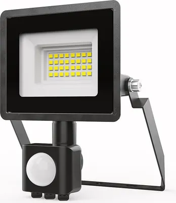 Image de HOFTRONIC - Projecteur LED avec détecteur de mouvement 20W 4000K IP65 Noir