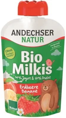Produktbild von Milkis - Erdbeere-Banane 100g