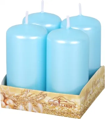 Obrázek produktu pro Nohel Garden Svíčka adventní perleťová d4x8cm 4ks