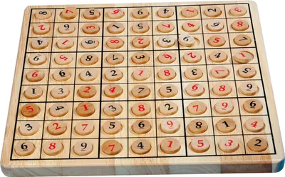 Produktbild von 2GETHER Sudoku aus Holz Denkspiel Logikspiel Knobelspiel Zahlenspiel