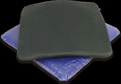 Produktbild von GELKISSEN.ST45schwarzPU-Gel/ synthetisches Gewebe