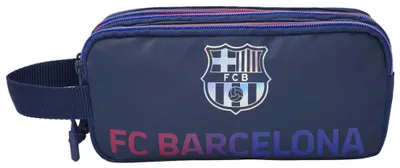 Produktbild von Fc Barcelona Triple Mäppchen Blau  Mann Blau One Size