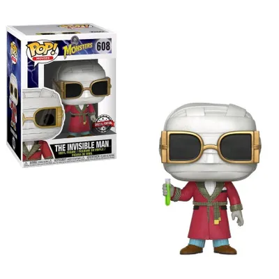 Productafbeelding van Funko Universal Monsters, The Invisible Man, POP! figuur, 9 cm, FK32961