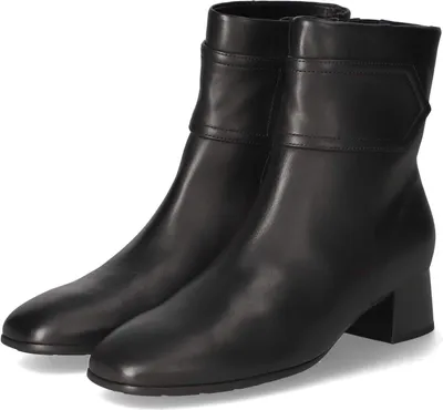 Produktbild von Gabor Damen Stiefeletten Schwarz Glattleder Größe: 39