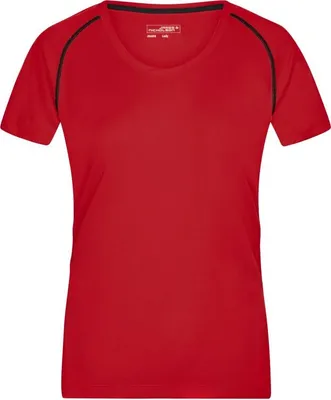 Produktbild von Funktions-Shirt für Fitness und Sport red/black, Gr. L