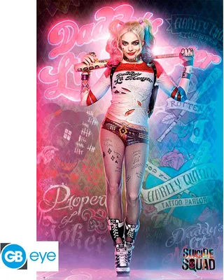 Obrázok produktu pre Plagát Suicide Squad Harley Quinn Stojan 61x91,5cm