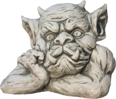 Produktbild von Schöner Fensterhocker Gargoyle Steinguss Frostfest Witterungsbeständig DE-675