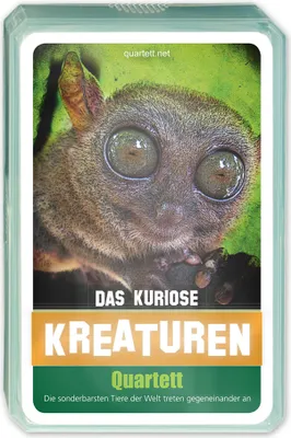 Produktbild von Quartett-Spiel - Kuriose Kreaturen