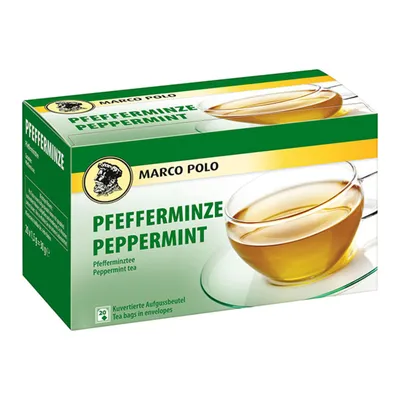 Immagine prodotto di Marco Polo Tè alla menta piperita gusto rinfrescante 30g
