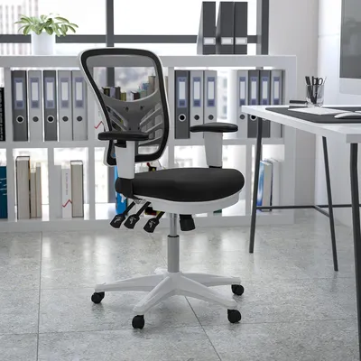 Obrázek produktu pro Kancelářská židle - Židle do kanceláře - Pracovní židle - Herní židle - Otočná židle - Ergonomická židle s prodyšnou síťovinou