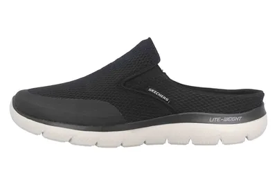 Produktbild von Skechers SUMMITS VINDICATOR Clogs & Hausschuhe in Übergrößen Schwarz 232296 BLK große Herrenschuhe, Größe:47.5